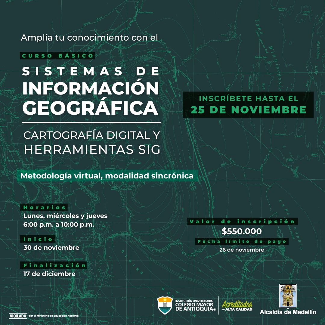 CURSO BÁSICO DE SISTEMAS DE INFORMACIÓN GEOGRÁFICA. CARTOGRAFÍA DIGITAL Y HERRAMIENTAS SIG