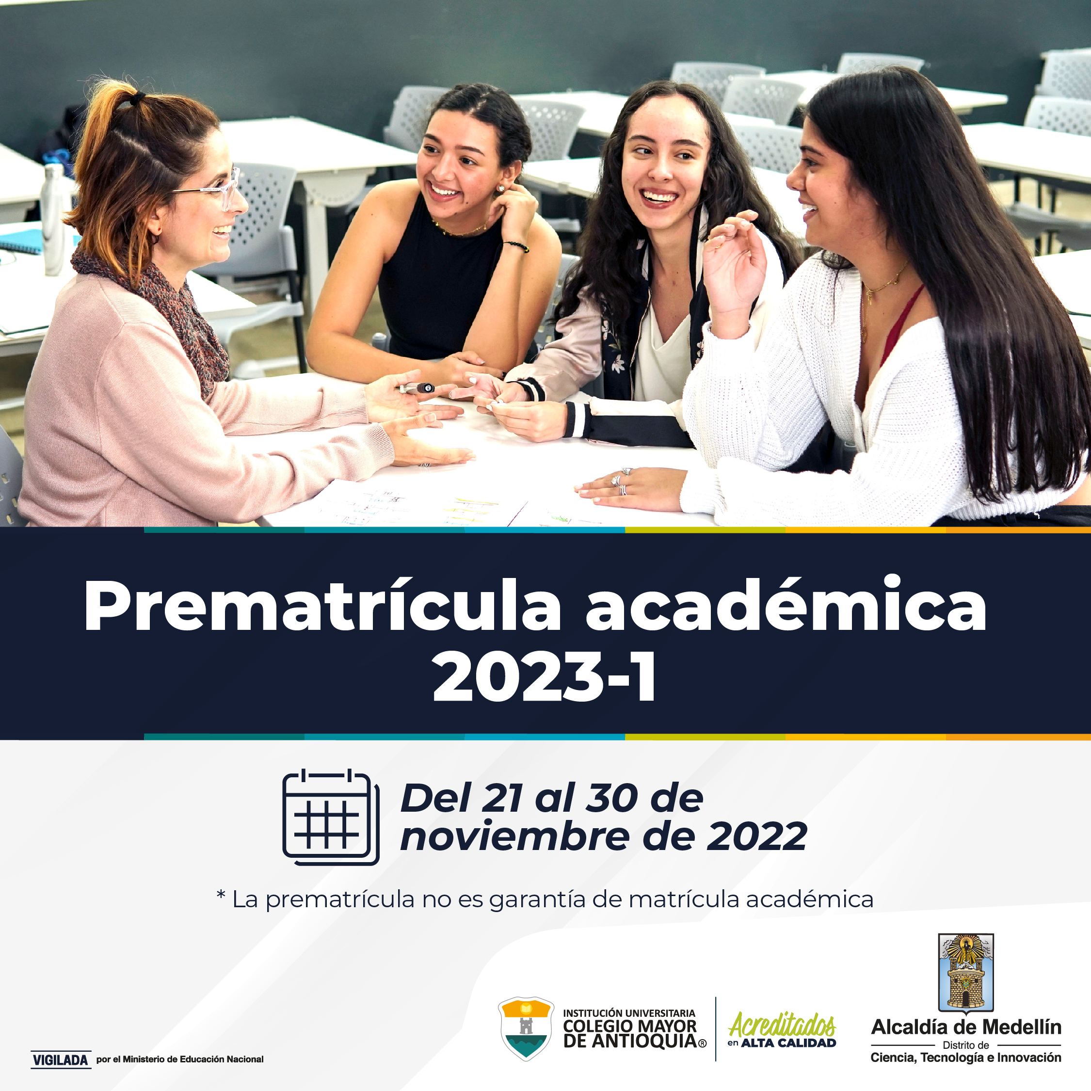 Prematrícula académica 2023-1