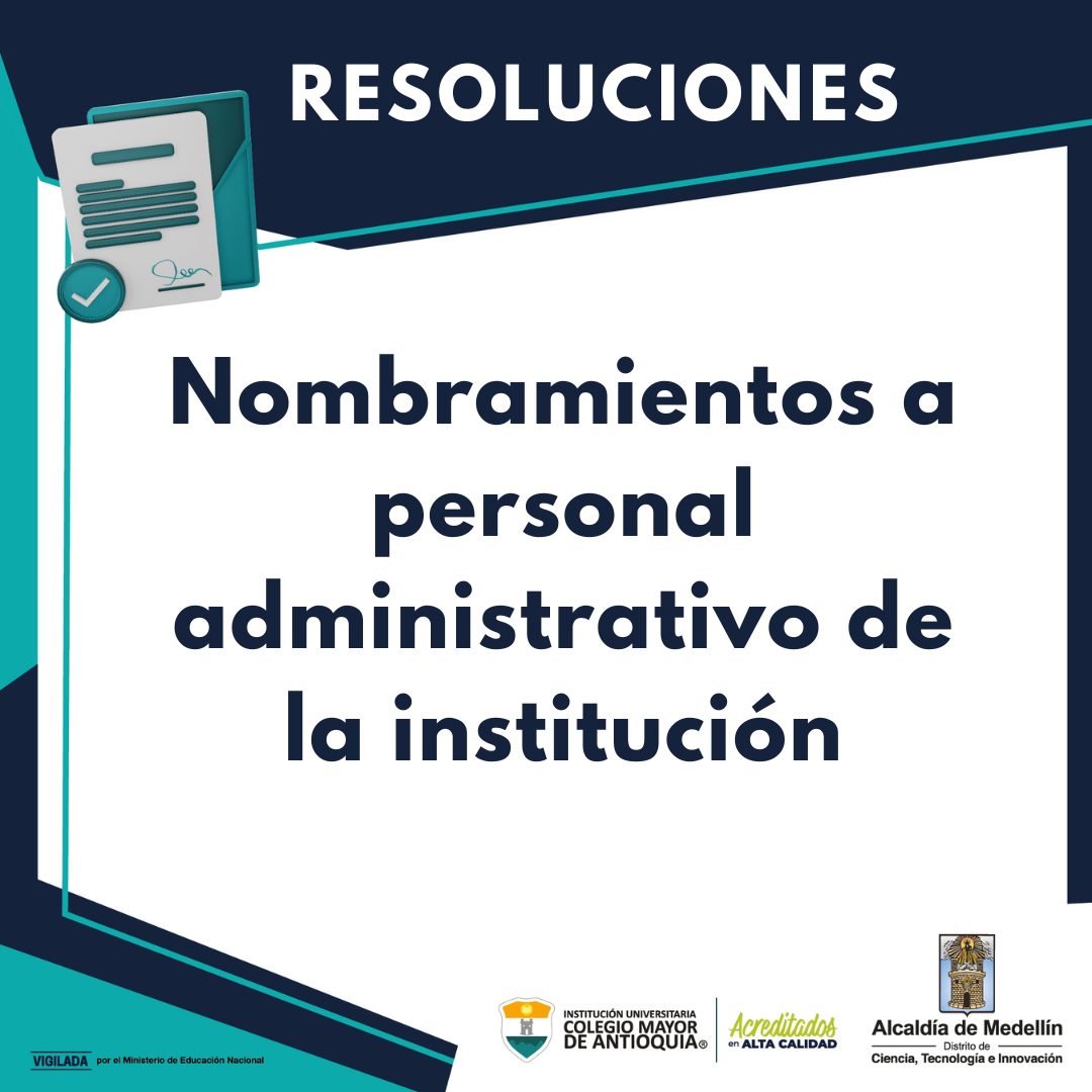 Nombramiento a personal administrativo de la institución de provisionalidad definitiva