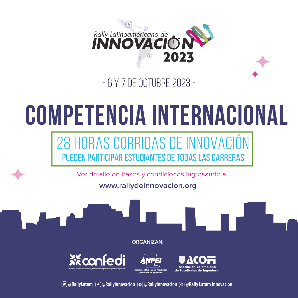 El Rally Latinoamericano de Innovación 2023 está por comenzar