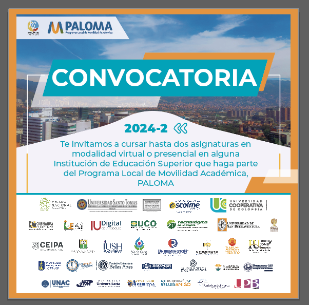 Convocatoria PALOMA 2024-2: una oportunidad de Movilidad Estudiantil
