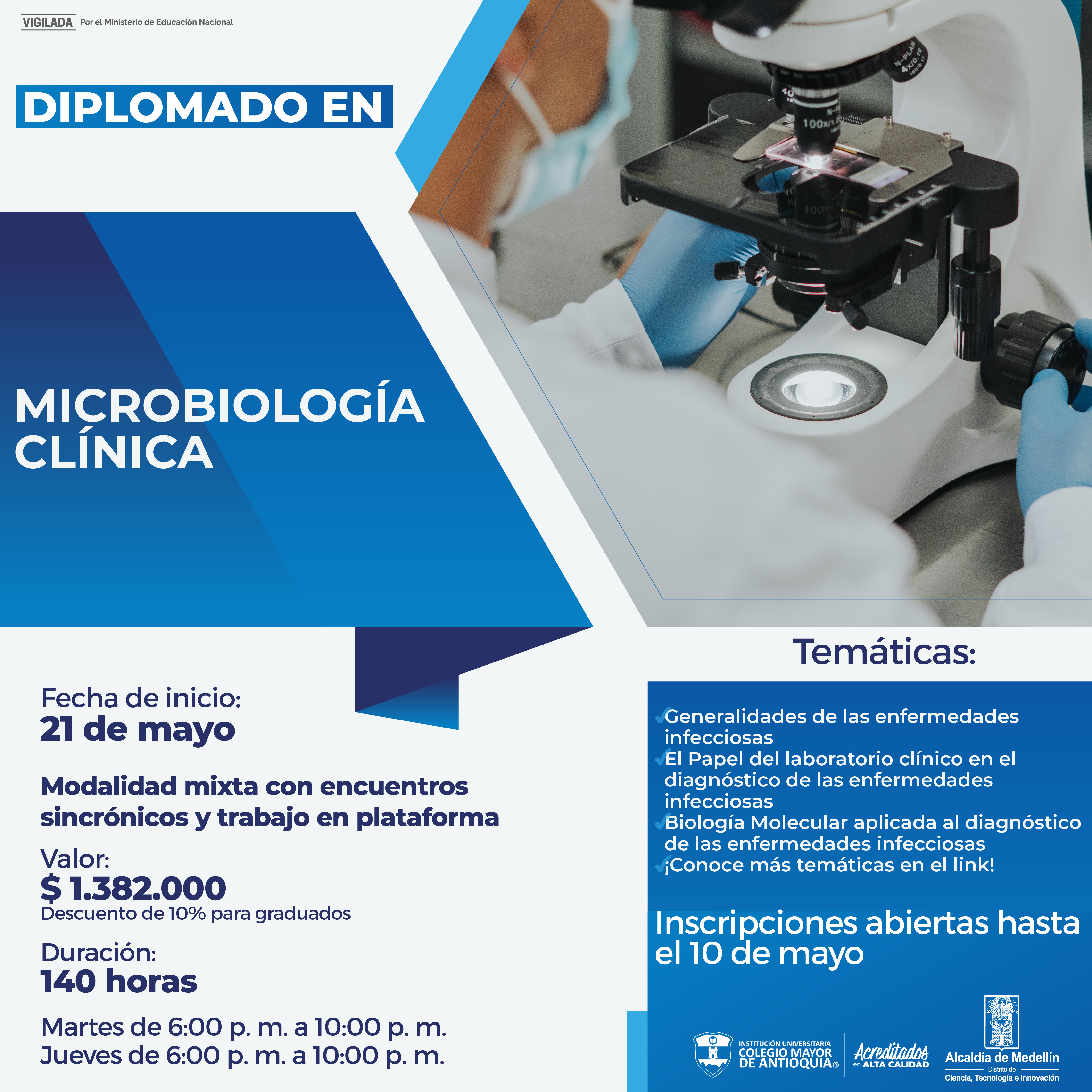 Diplomado en Microbiología Clínica