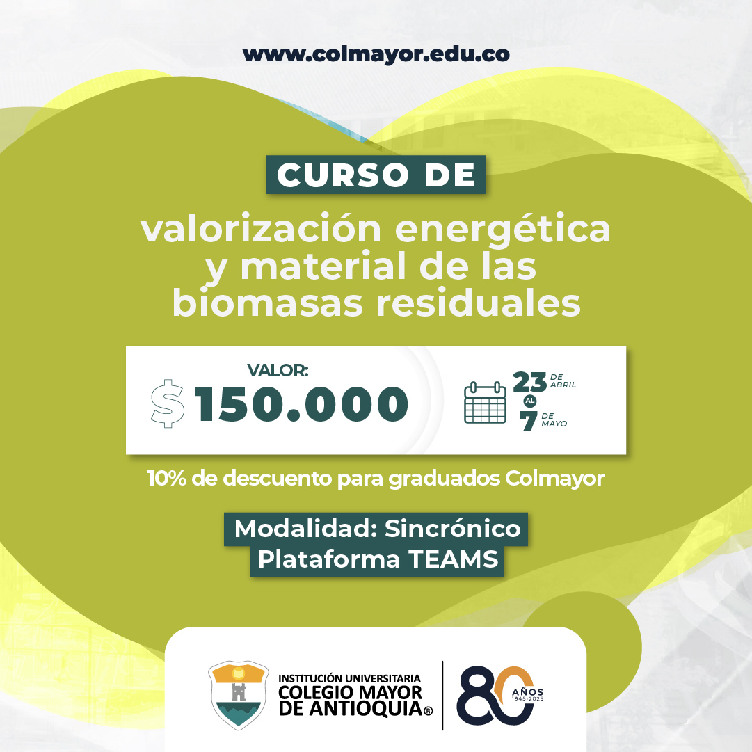 Curso sobre valorización energética y material de las biomasas residuales