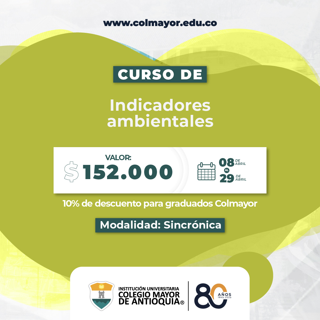 Curso de indicadores ambientales
