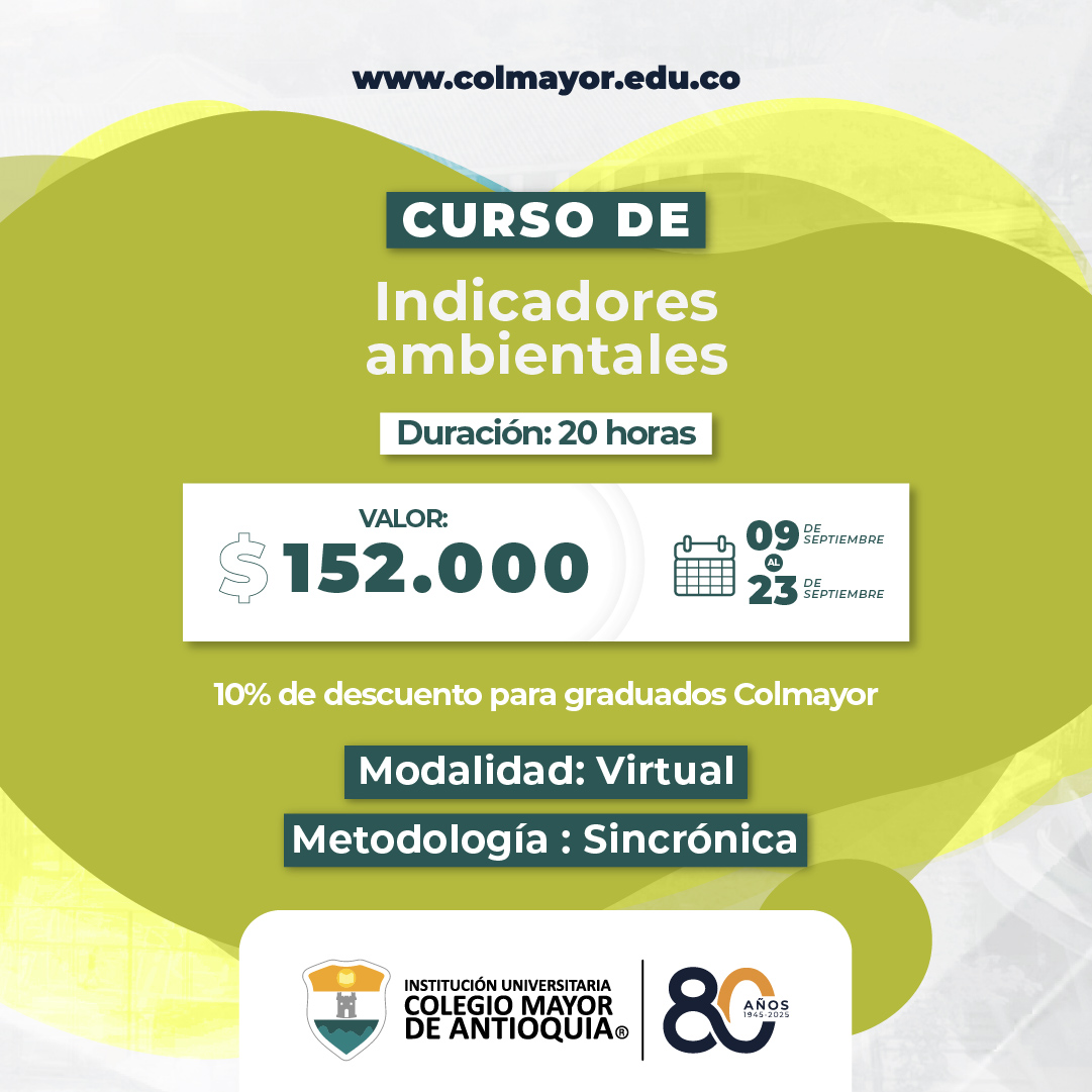 Curso de indicadores ambientales