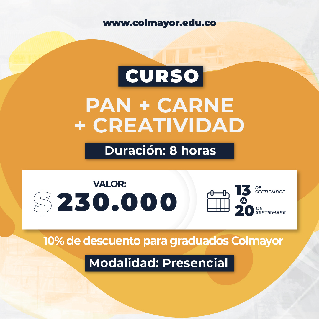 Curso: PAN + CARNE + CREATIVIDAD