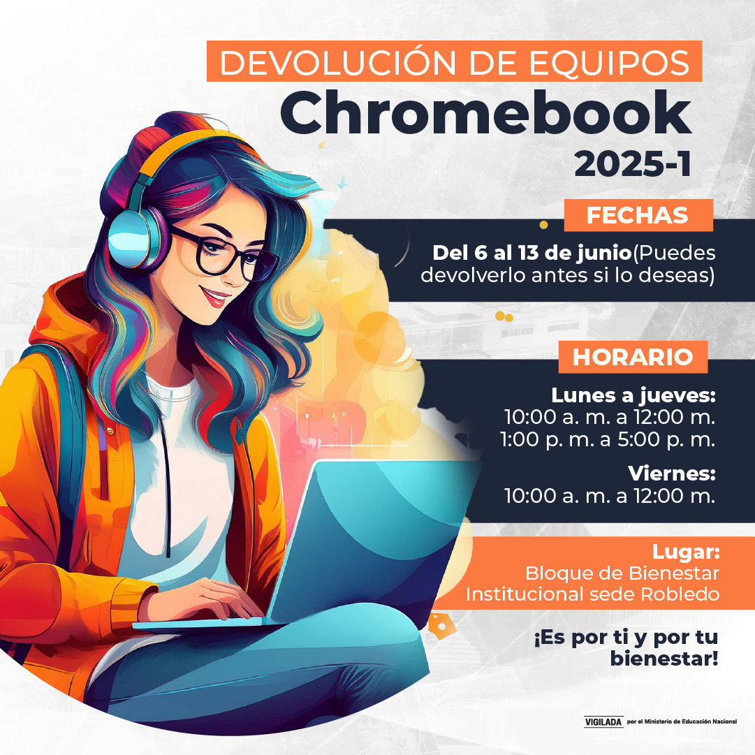 Devolución de equipos Chromebook 2025-1