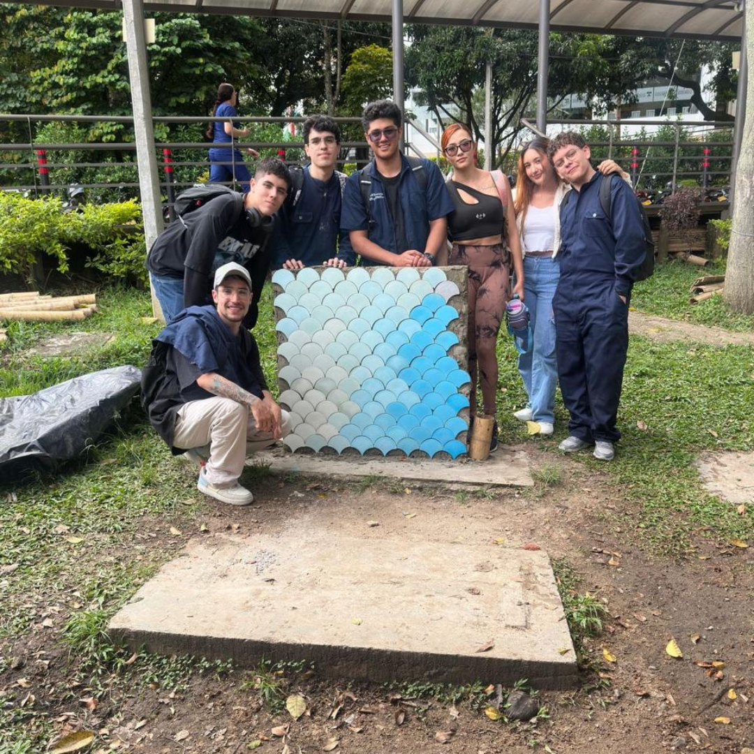 Estudiantes de Arquitectura exploran el potencial del concreto como expresión técnica y creativa