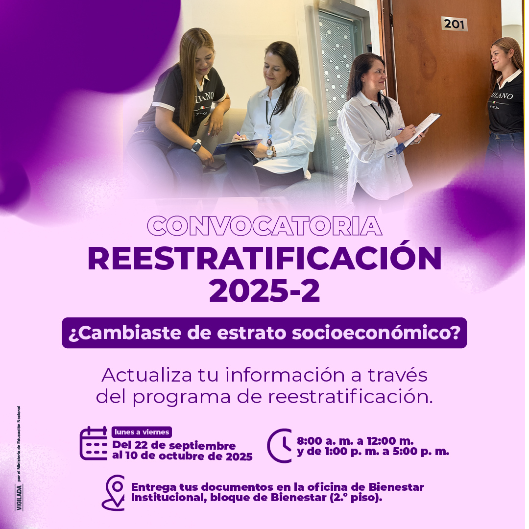 Convocatoria de Reestratificación 2025-2