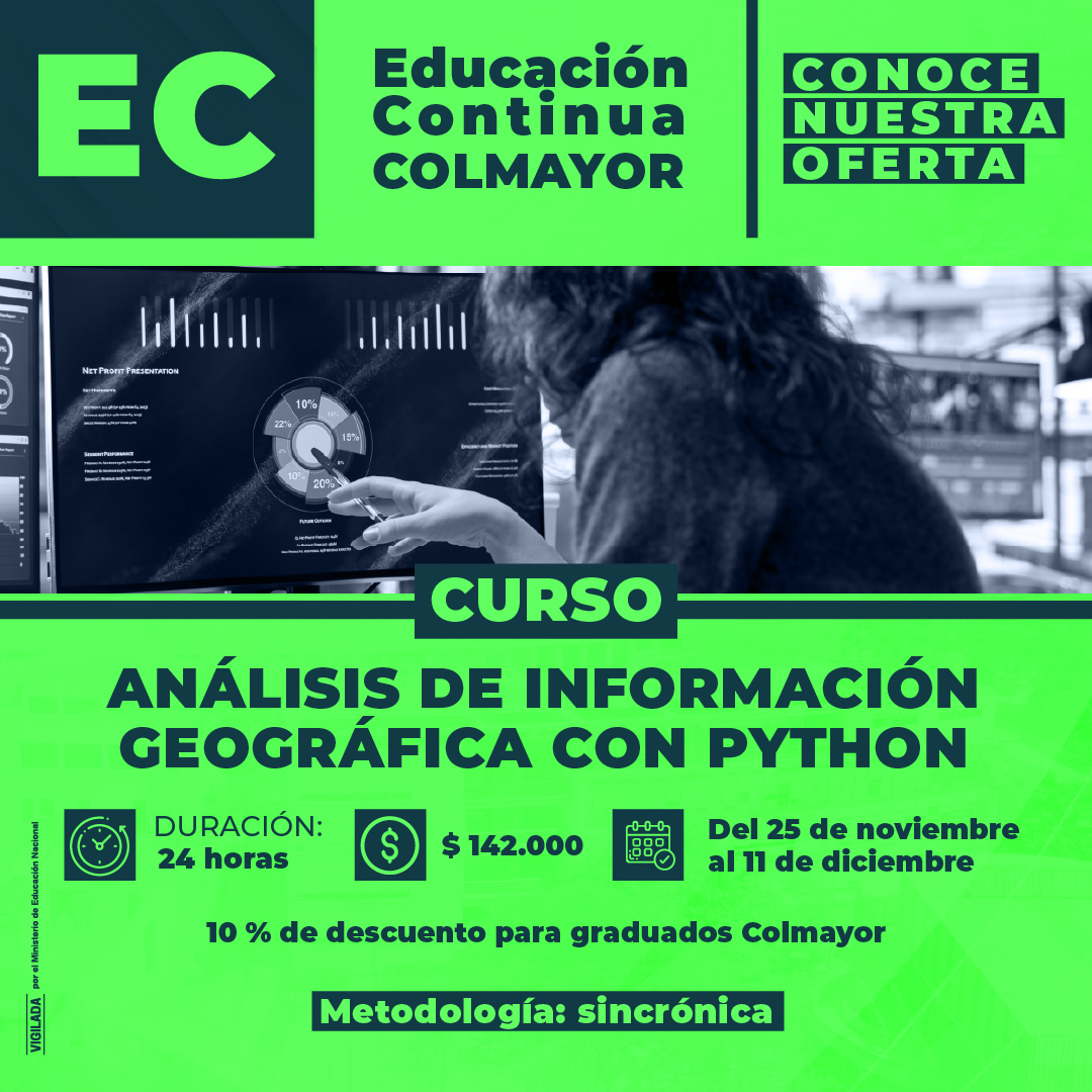 Curso de análisis de información geográfica con Python