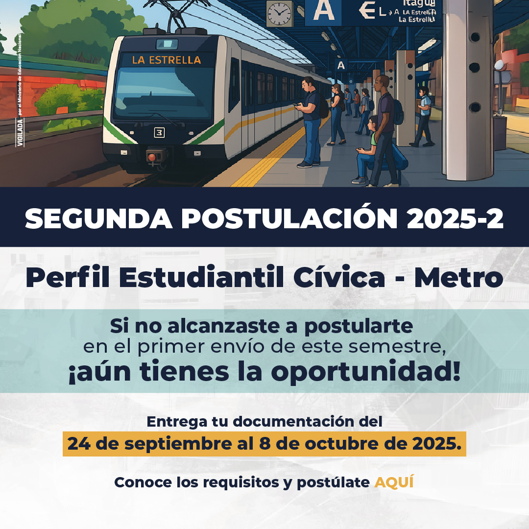 Beneficio Perfil Estudiantil Municipio – Metro de Medellín