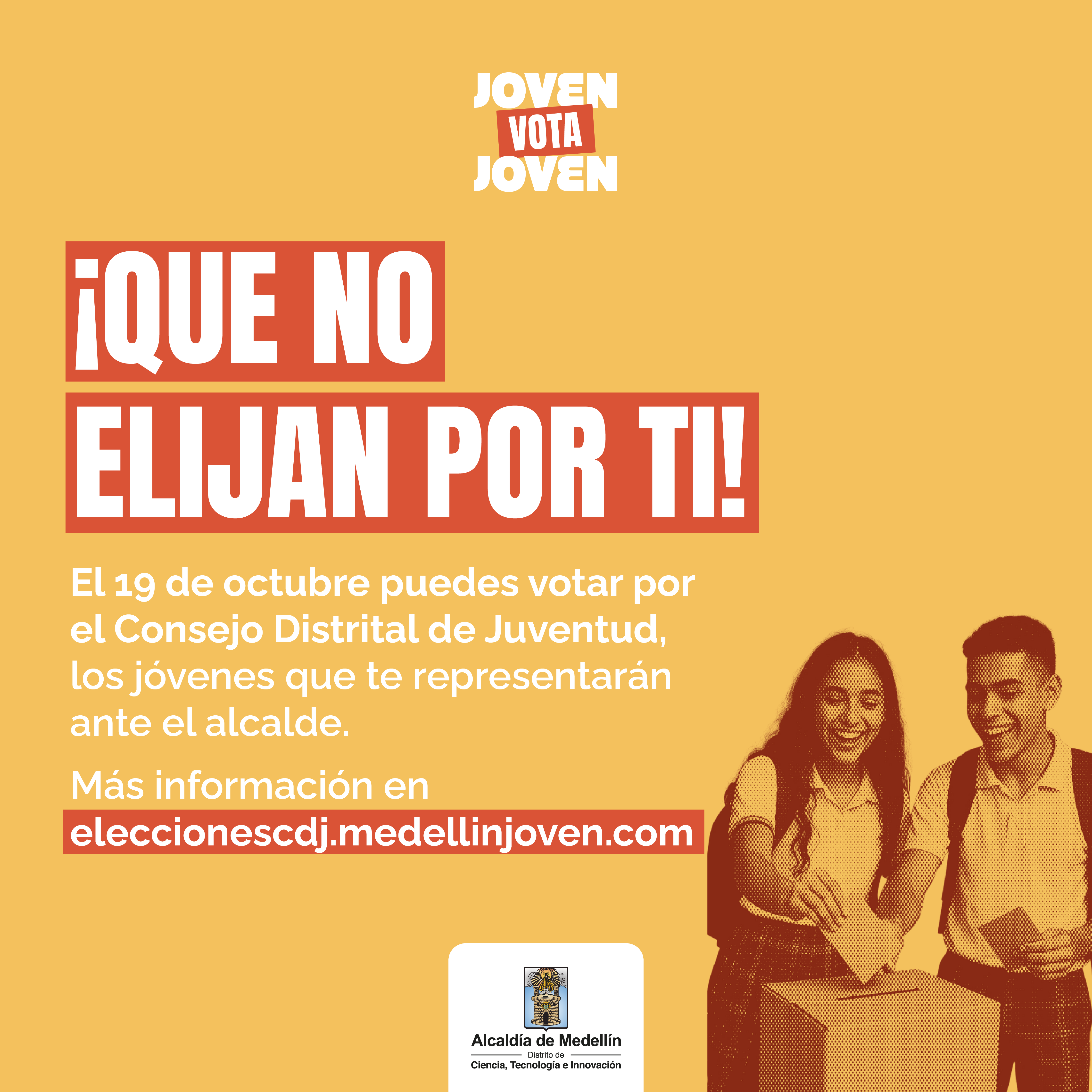 ¡Participa en las Elecciones del Consejo Distrital de Juventud 2025!