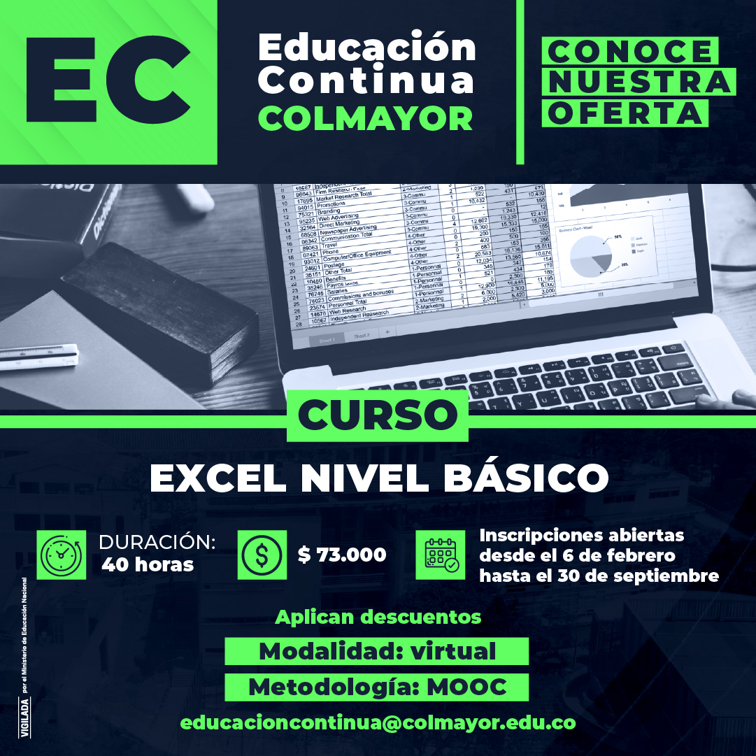 Curso: Excel nivel básico