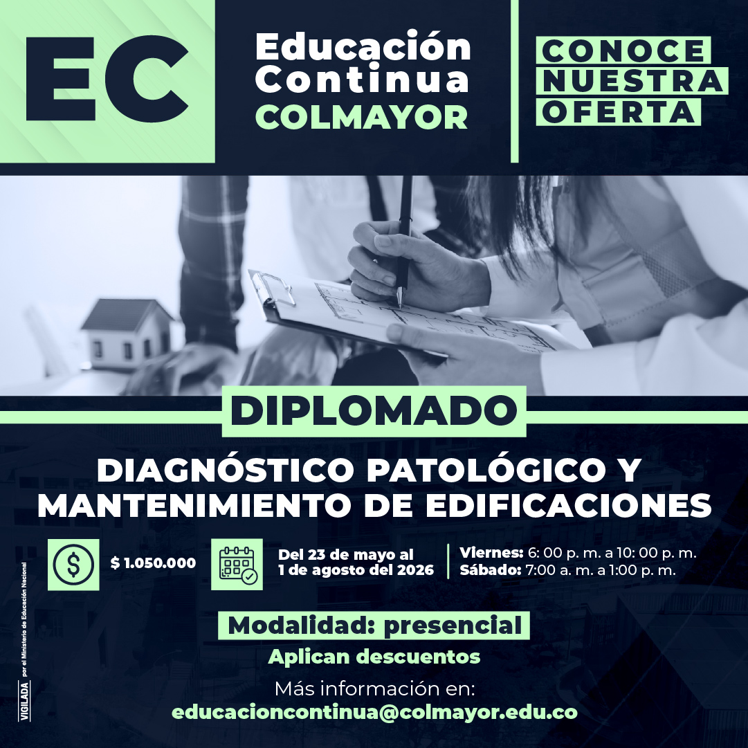 Diplomado en Diagnóstico patológico y mantenimiento de edificaciones