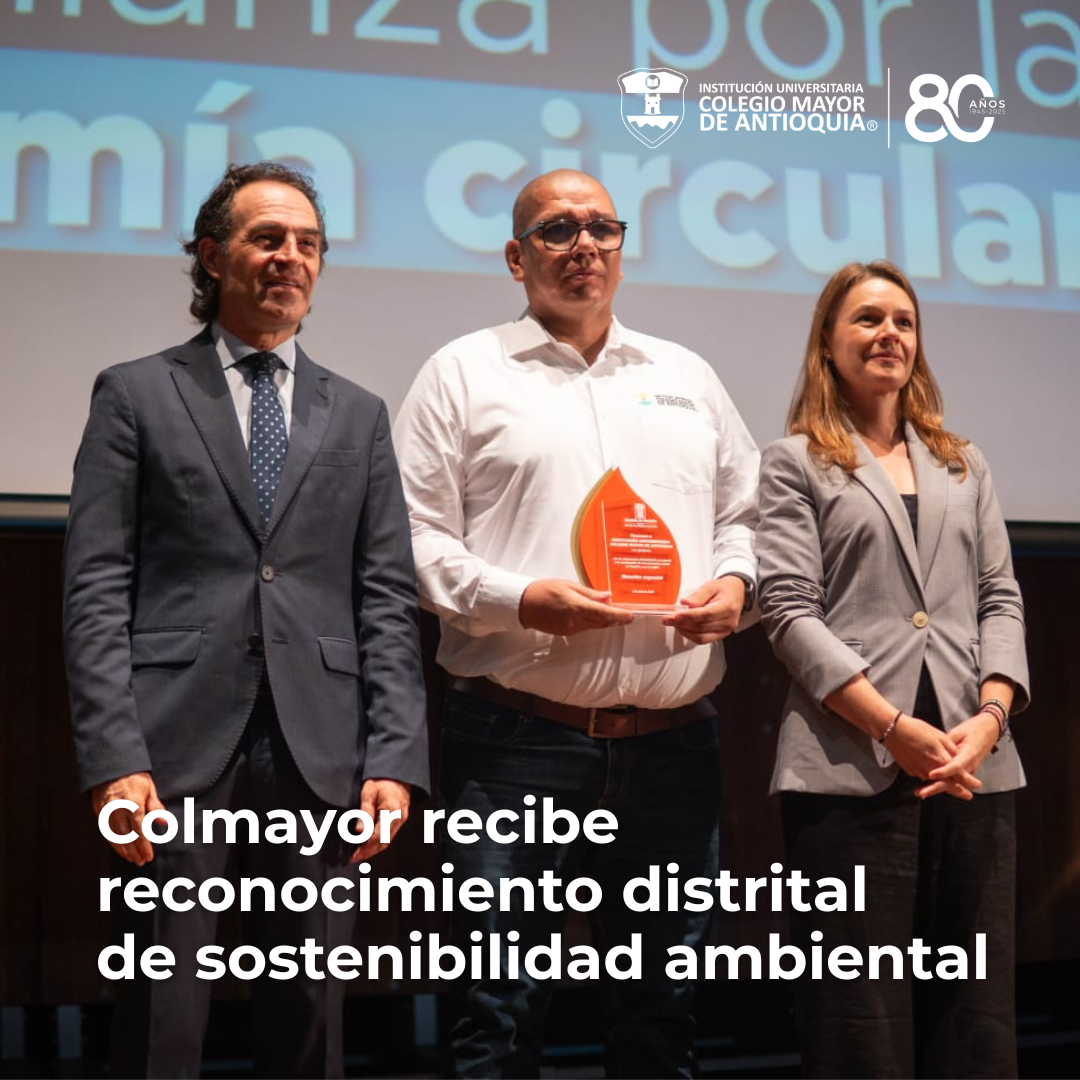 Colmayor, recibe importante reconocimiento por sus aportes al desarrollo sostenible de la ciudad y la región.