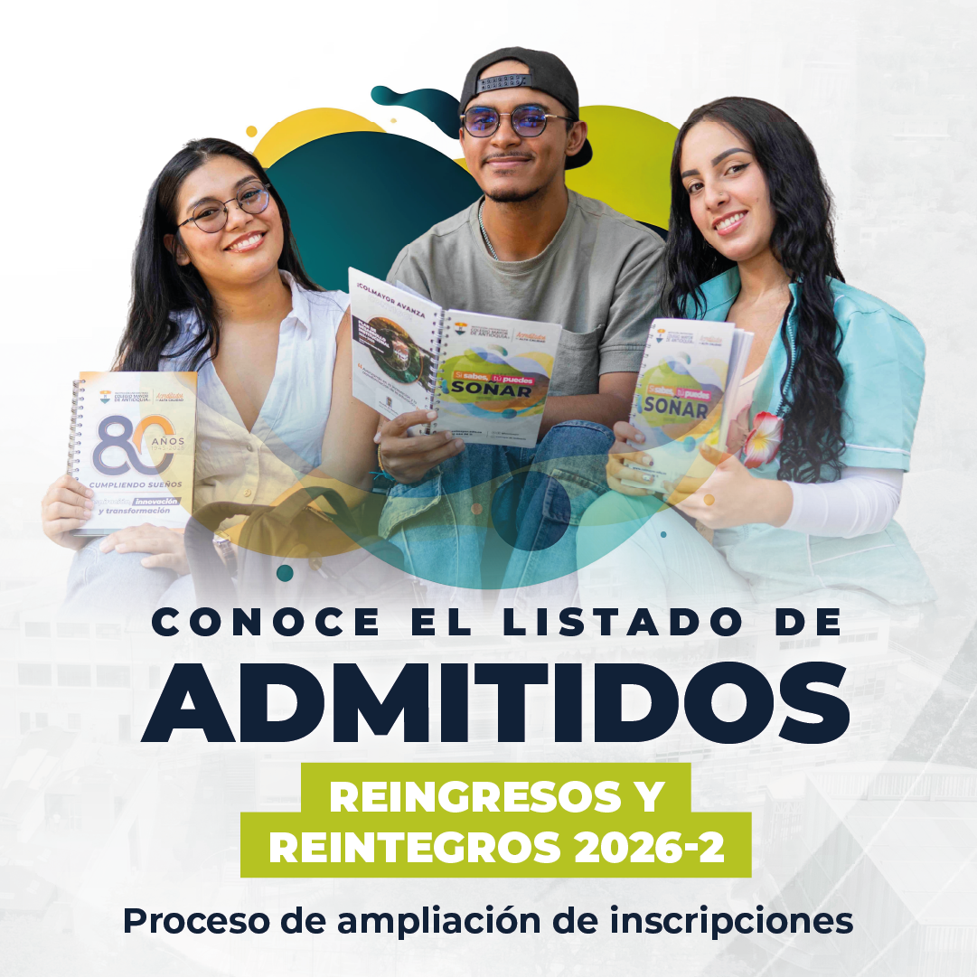 Estudiantes admitidos para Reingresos y Reintegros en el proceso de ampliación de inscripciones, 2026-2