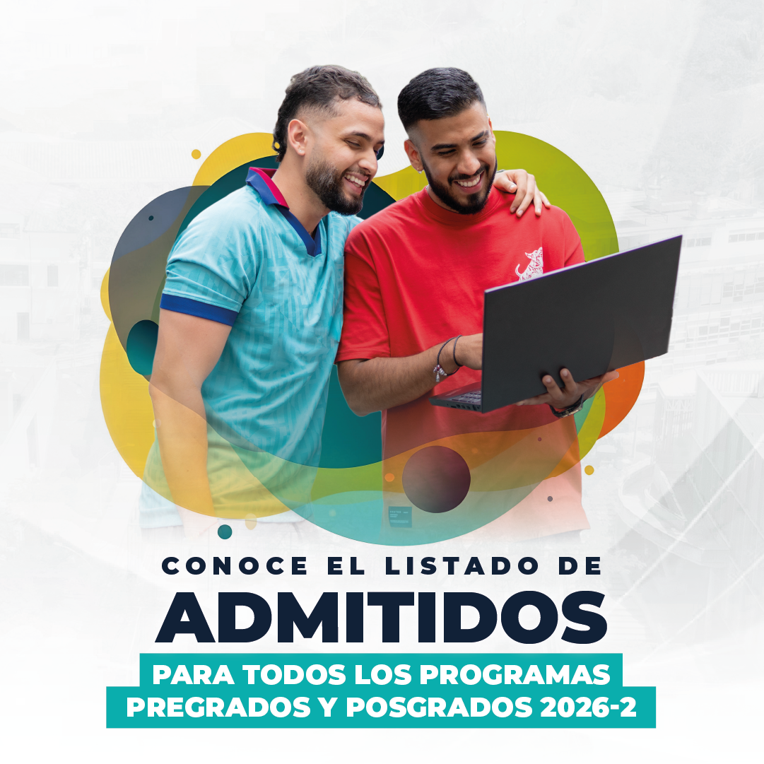 Estudiantes admitidos para todos los programas, para el semestre 2026-2