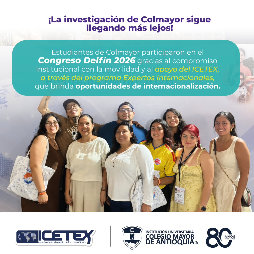 Estudiantes de Colmayor llevan su investigación a escenarios internacionales en el Congreso Delfín 2026