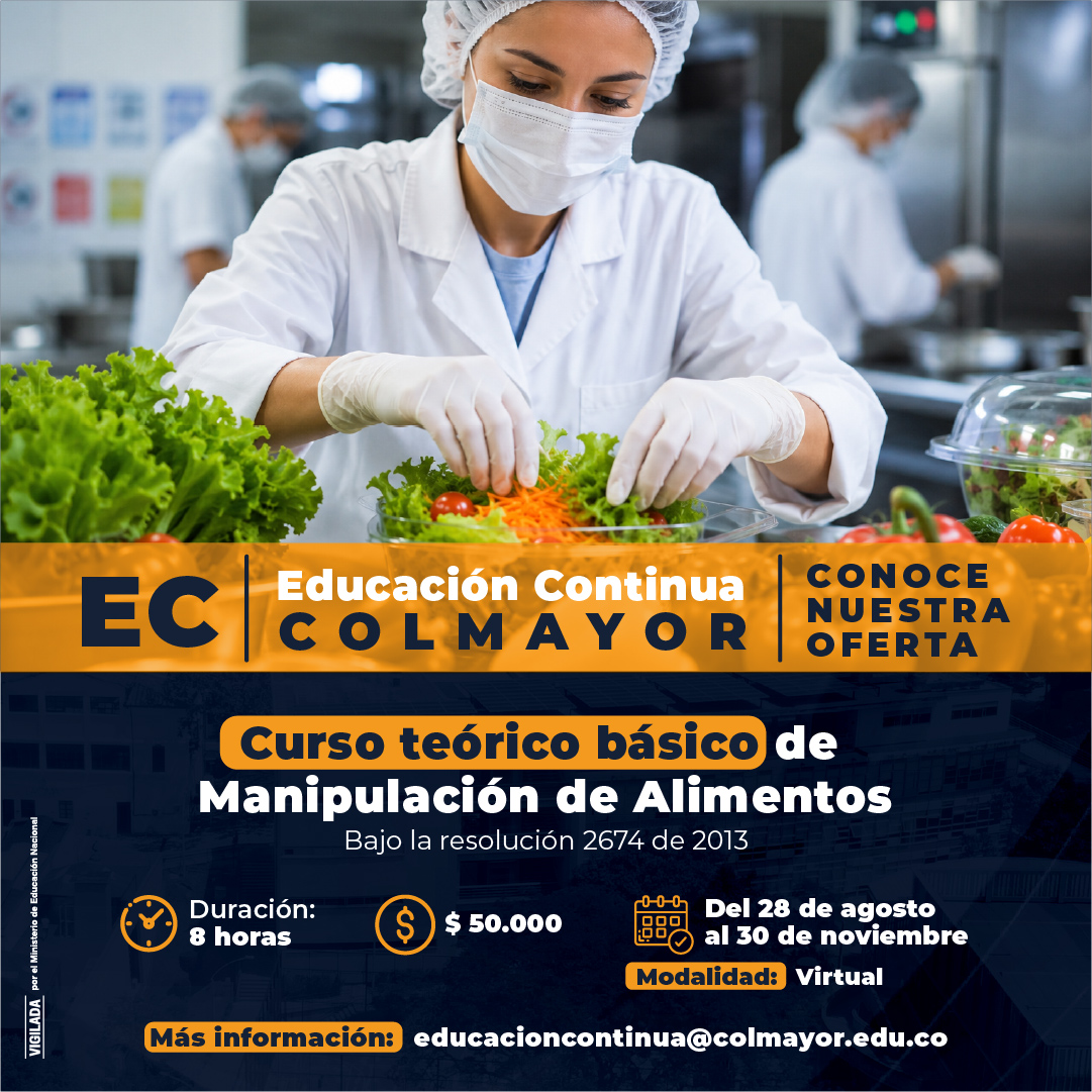 Curso teórico básico de Manipulación de Alimentos