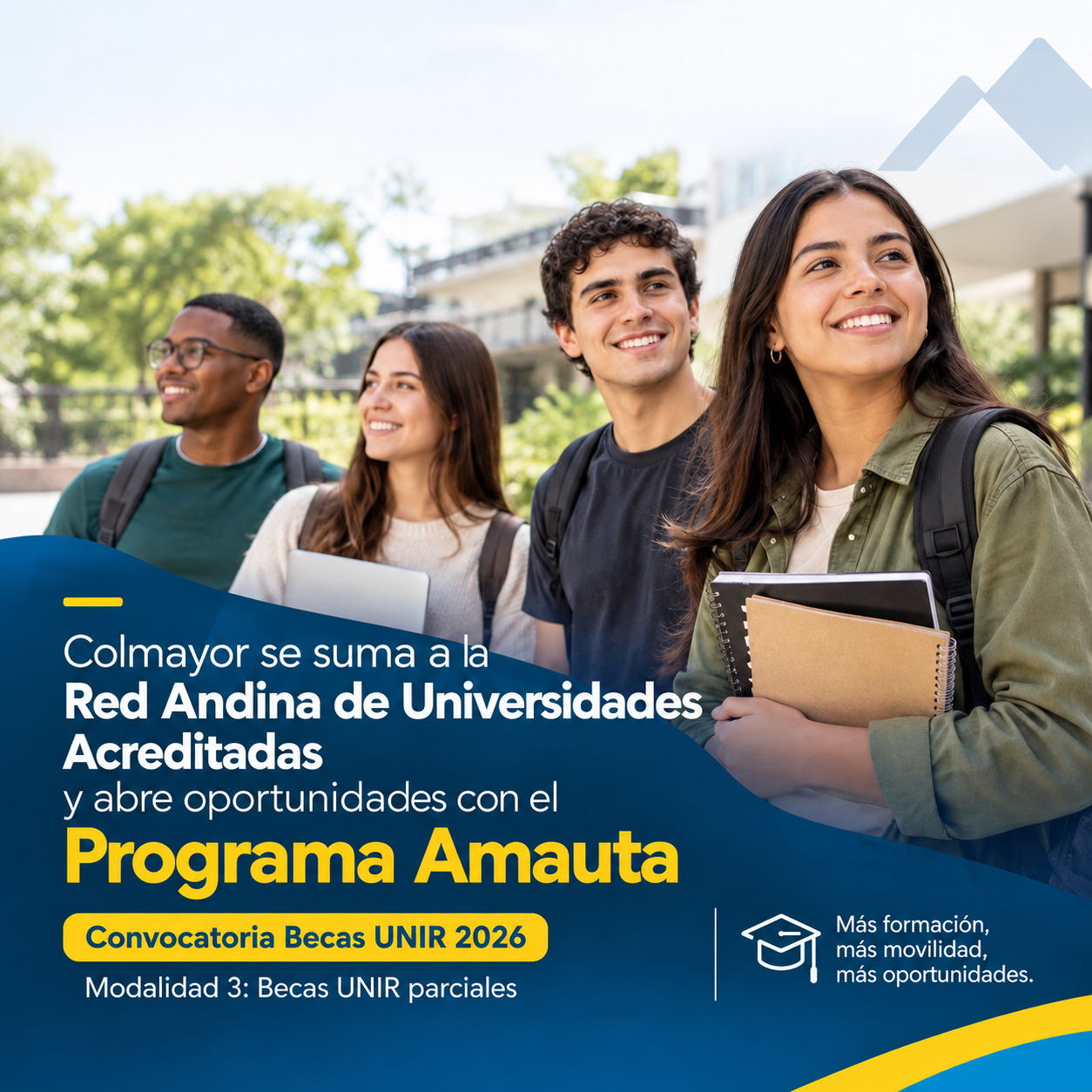 Colmayor se suma a la Red Andina de Universidades Acreditadas y abre oportunidades de formación con el Programa Amauta