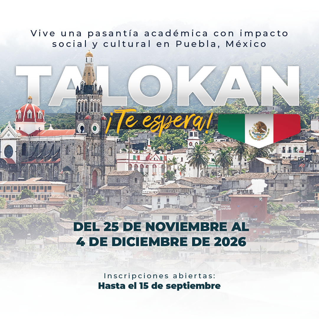 Una experiencia que trasciende fronteras: postúlate a TALOKAN 2026-2