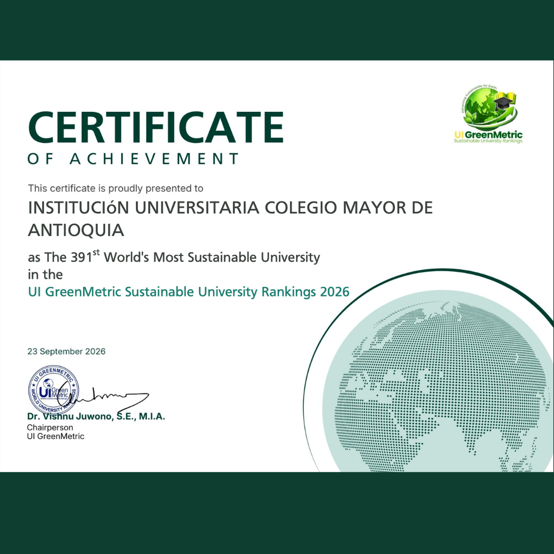 Colmayor se ubica entre las 400 universidades más sostenibles del mundo en el ranking GreenMetric 2026